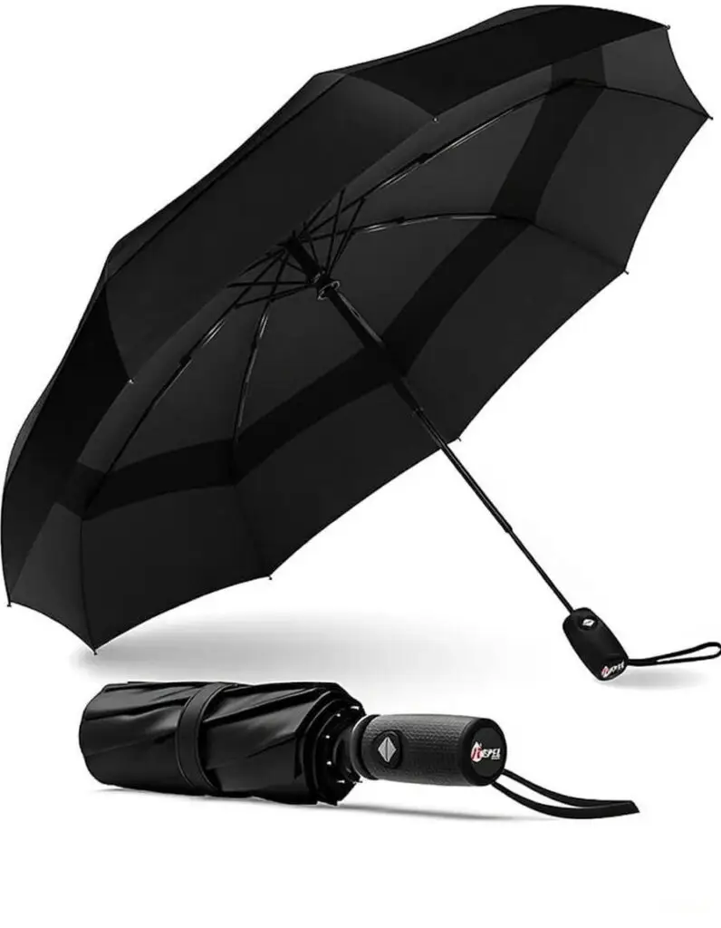 Repel Windproof Travel Umbrella Teflon coating review 2026