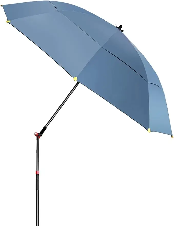 Outdoor Parasol Umbrella fishing shelter 360 degree adjustment sun rain windproof