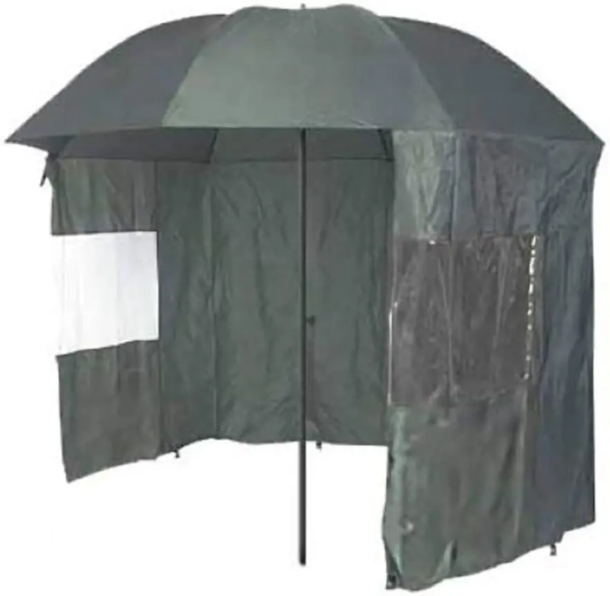 Fishing Umbrella waterproof sea beach course angling shelter adjustable height