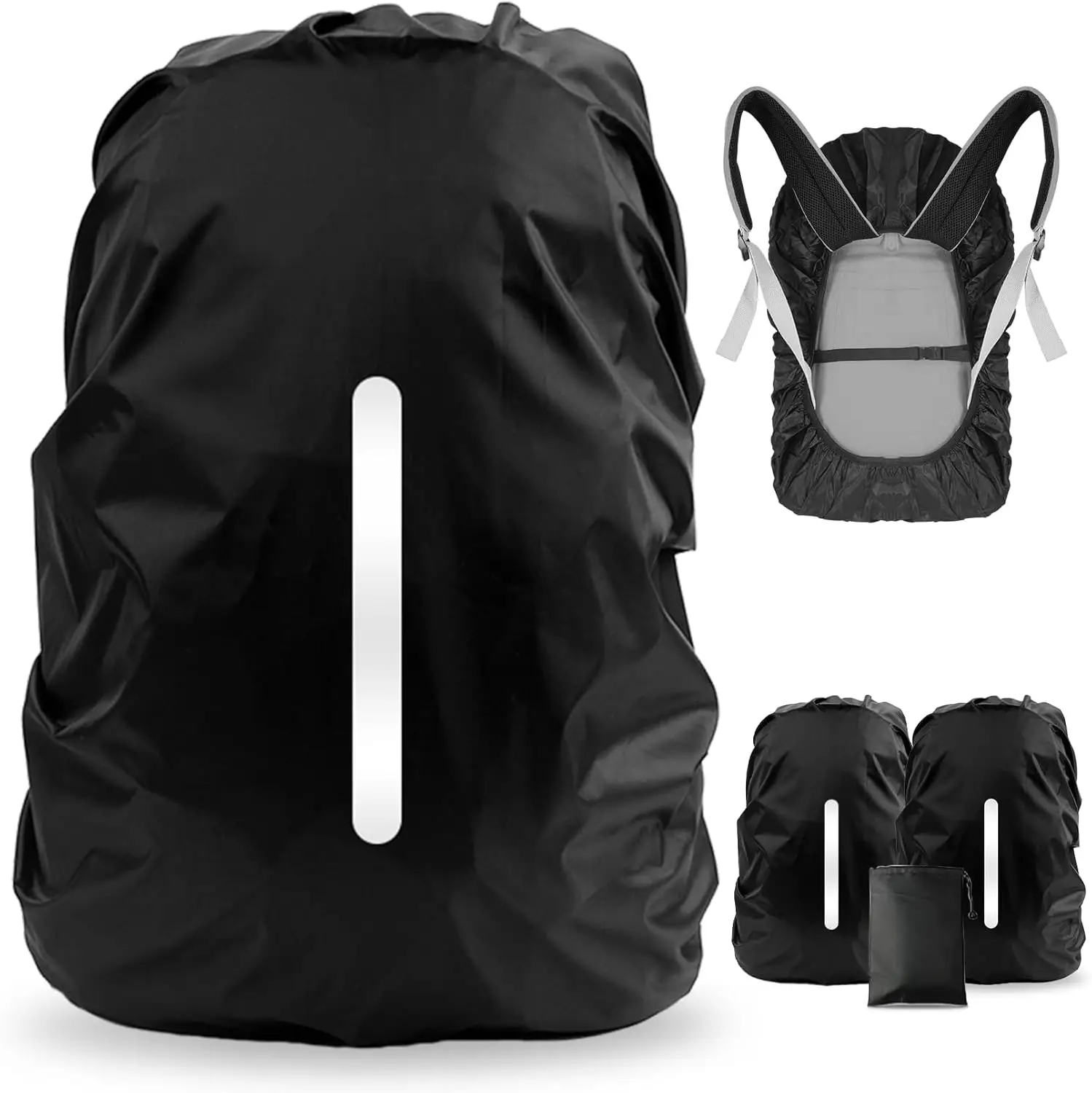 LAMA Waterproof Backpack Rain Cover reflective anti-theft 2 pack