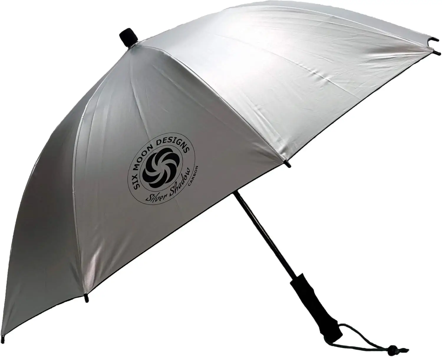 Six Moon Designs Silver Shadow Carbon 6.8oz Ultralight Hiking Umbrella UPF 50