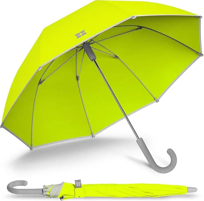 Weatherman Umbrella for Kids Pinch-Proof Soft Edges Comfortable Grip Lightweight
