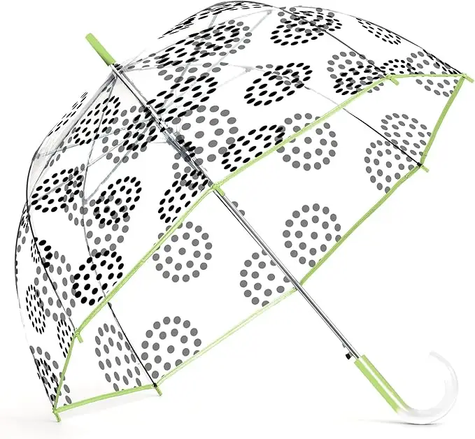 ShedRain Clear Auto Open Bubble Umbrella see through windproof weddings proms events