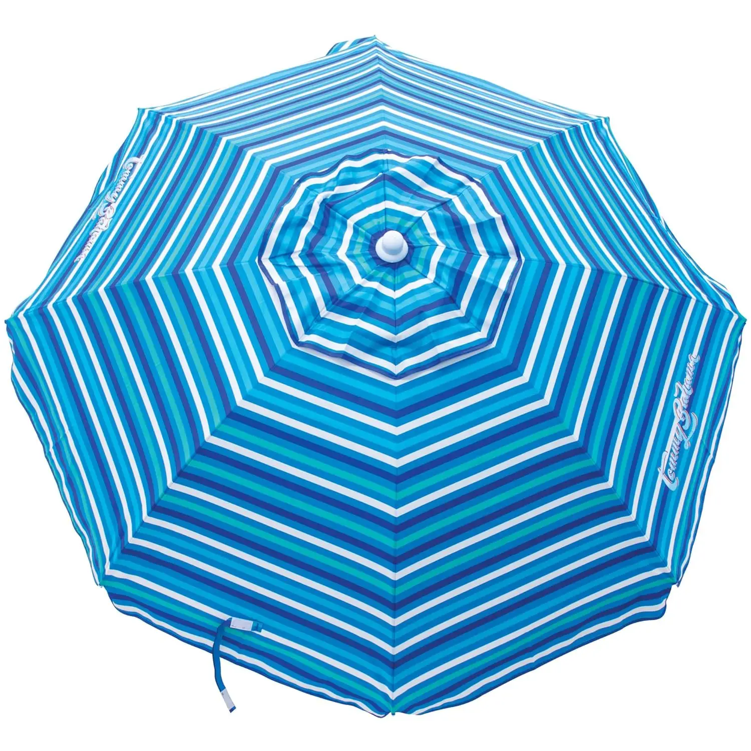 Tommy Bahama Beach Umbrella UPF 50 screw anchor review