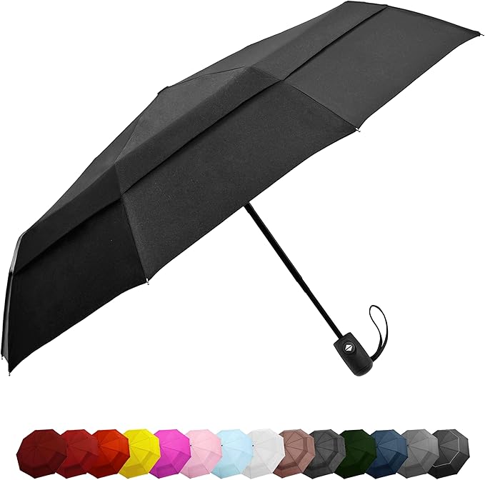 EEZ-Y Compact Travel Umbrella windproof 60mph review