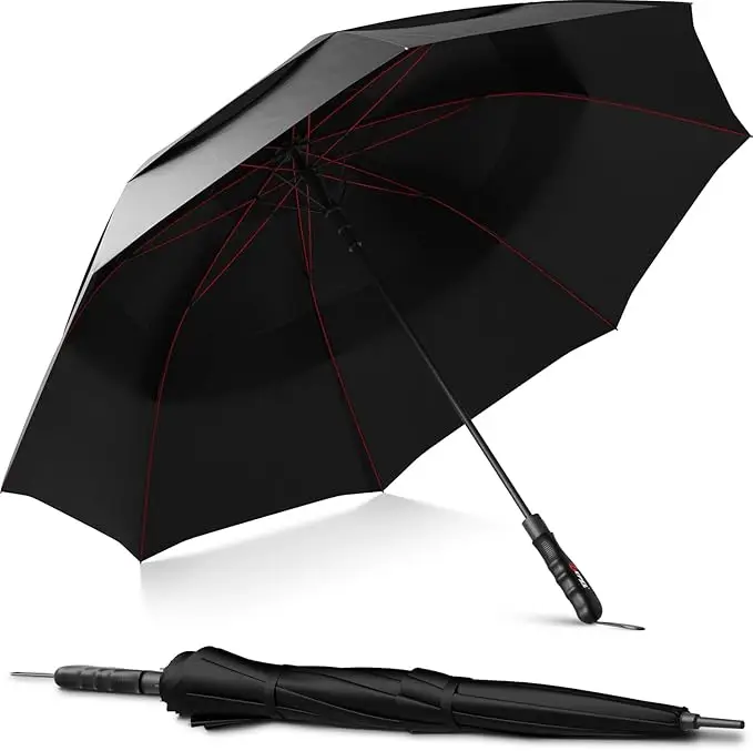 Repel Golf 60 inch umbrella — 85 mph Teflon coated windproof golf umbrella